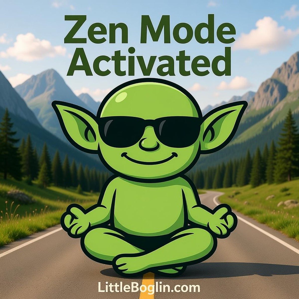 Zen mode activated. #LittleBoglin $BOG LittleBoglin.com