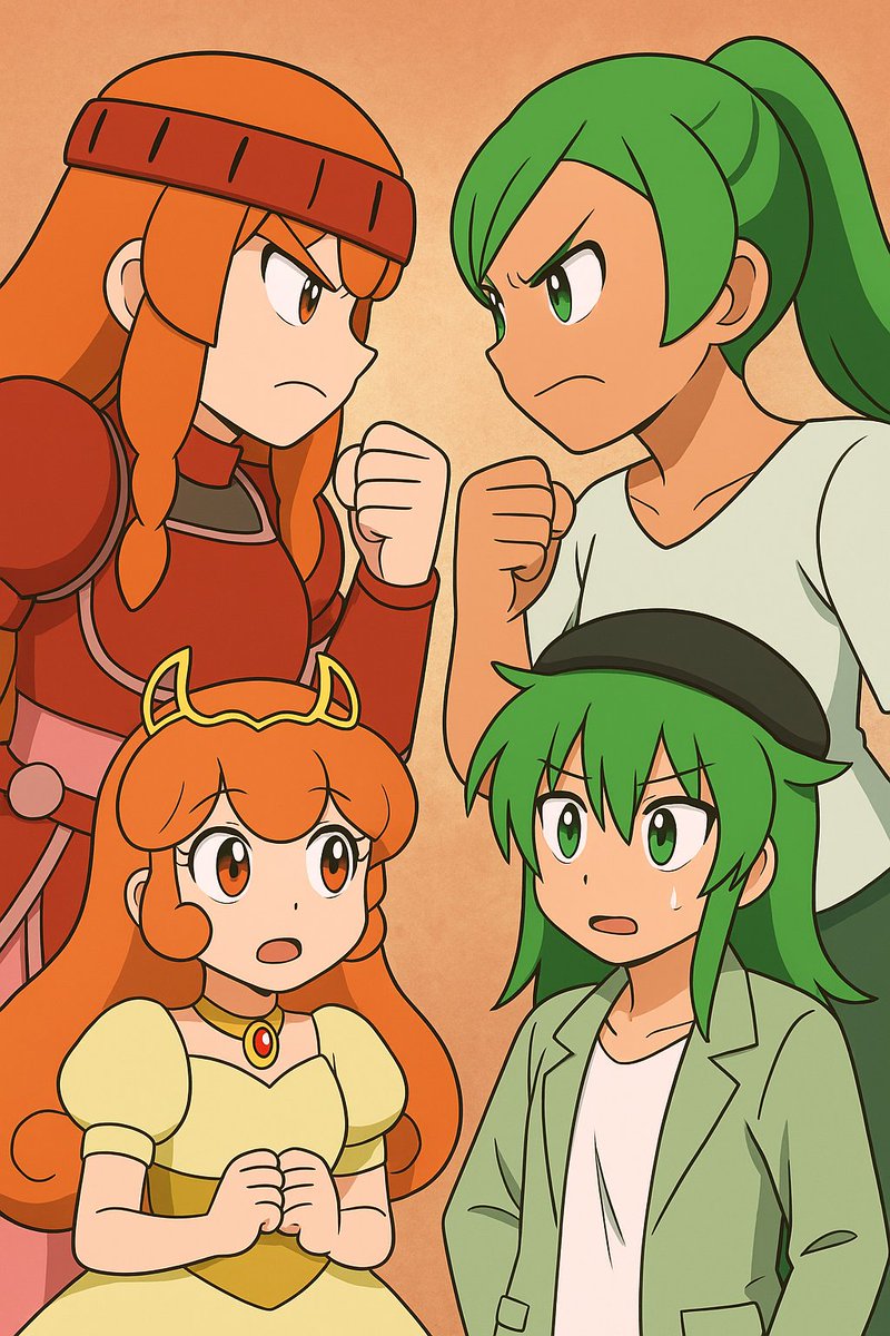 オリキャラ生成物ベストセレクション(ChatGPT使用、AI絵注意)
①お祭りミロク
②スイーツバイキングスピカ(虫のオブジェはヴィランの暗示とのこと)
③執事服スフレとティータイムエクレア
④「うちの妹の方がかわいい!」姉バトル勃発