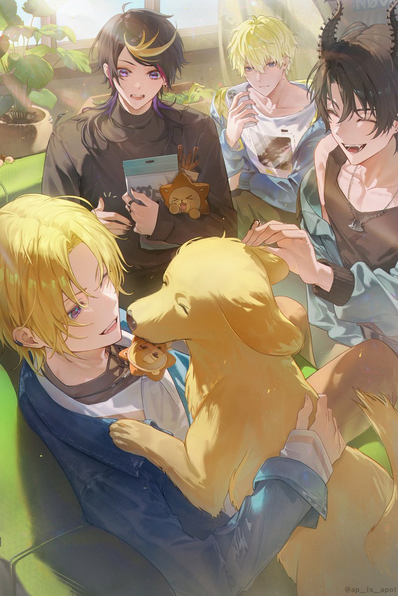 💜💛💛💚
#NIJINOVA #drawluca #YaminoArt #RenZottoArt #Briskart