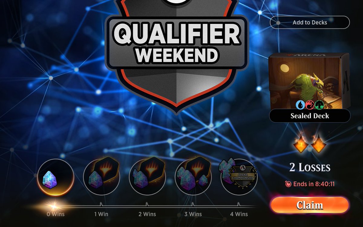 ekszit's tweet image. Quick 0-2 on Day 2. The deck felt fine, my opponents played very well, and I got punished twice by my mana base. Sometimes you get unlucky. That’s Magic!🤠