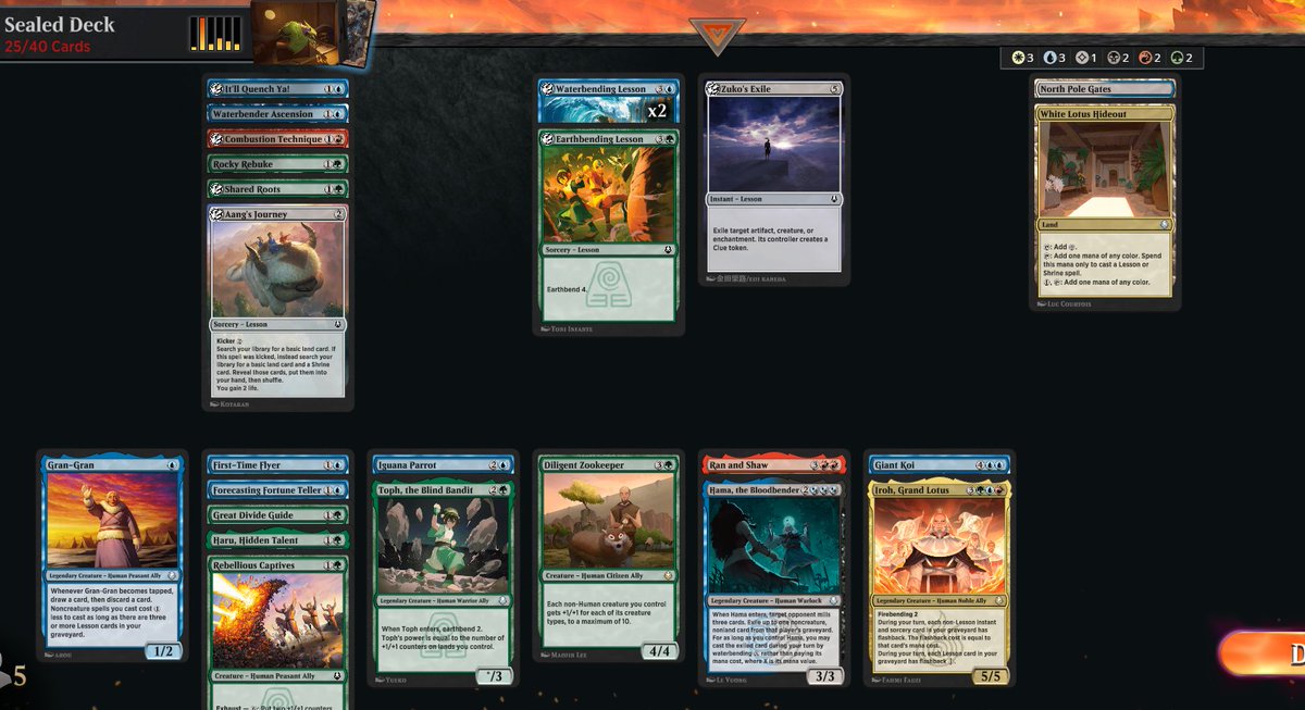 ekszit's tweet image. Quick 0-2 on Day 2. The deck felt fine, my opponents played very well, and I got punished twice by my mana base. Sometimes you get unlucky. That’s Magic!🤠