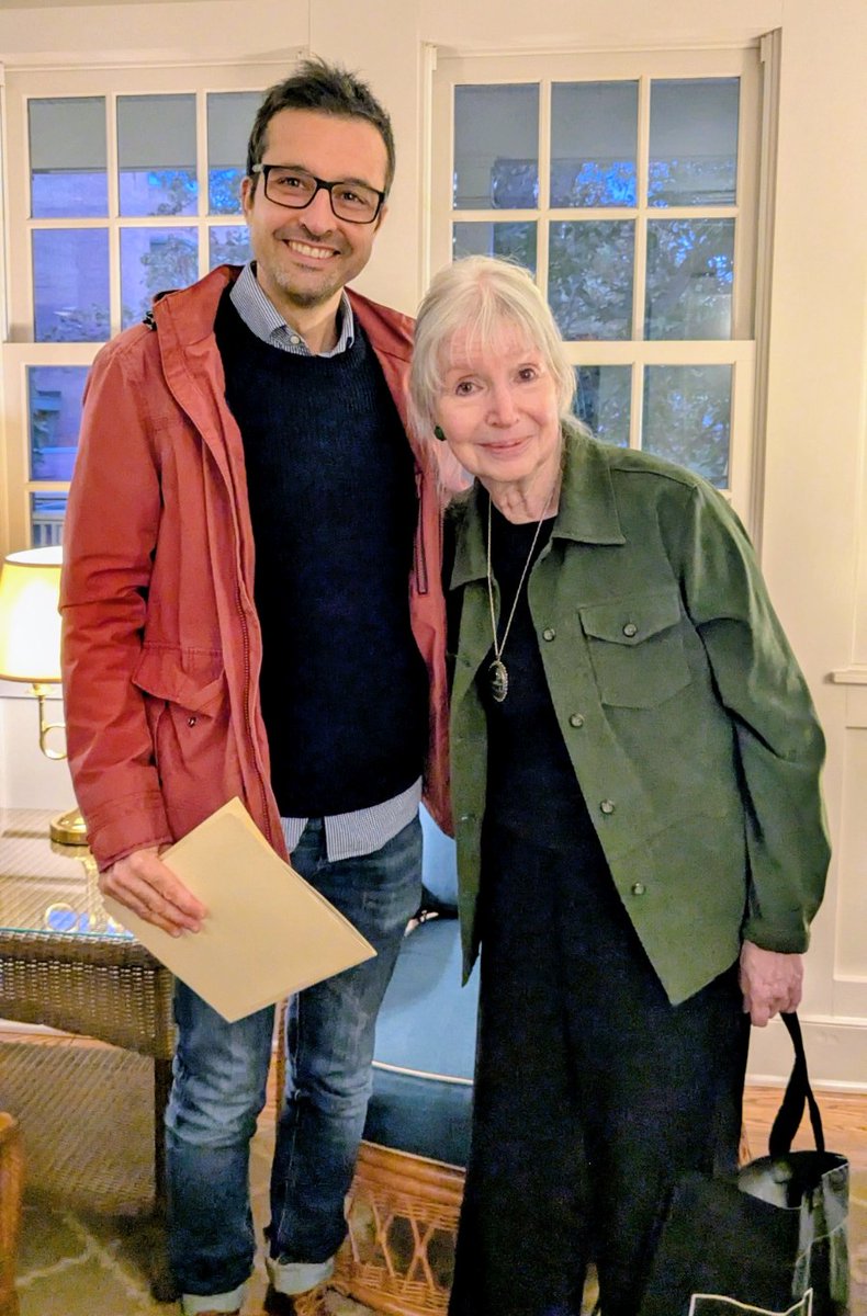 I have recently had the pleasure of meeting Roberta Frank. What an incredibly kind and delightful person!