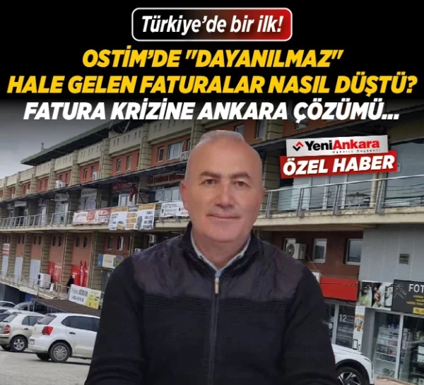 yeniankaracomtr's tweet photo. ÖZEL HABER | Türkiye’de bir ilk! Ostim’de "dayanılmaz" hale gelen faturalar nasıl düştü? Fatura krizine Ankara çözümü...  @Busrasaglam06'ın haberi  https://t.co/1YLI25rsz2 https://t.co/C021yVk6x3