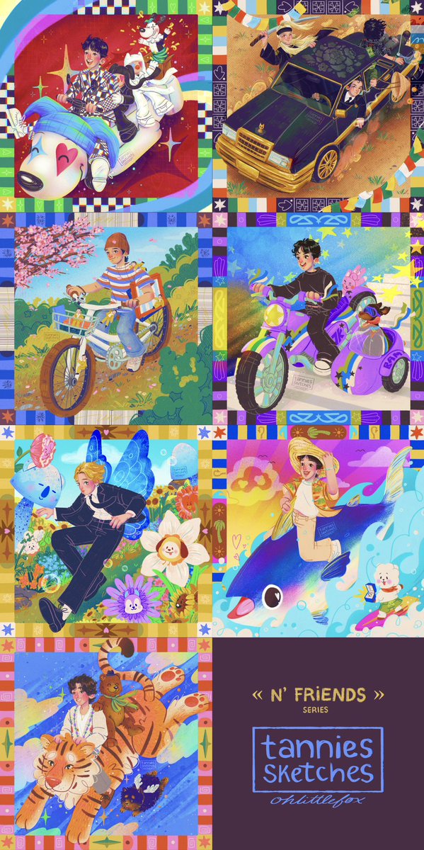 my tannies series is finally complete *ੈ✩‧₊˚
