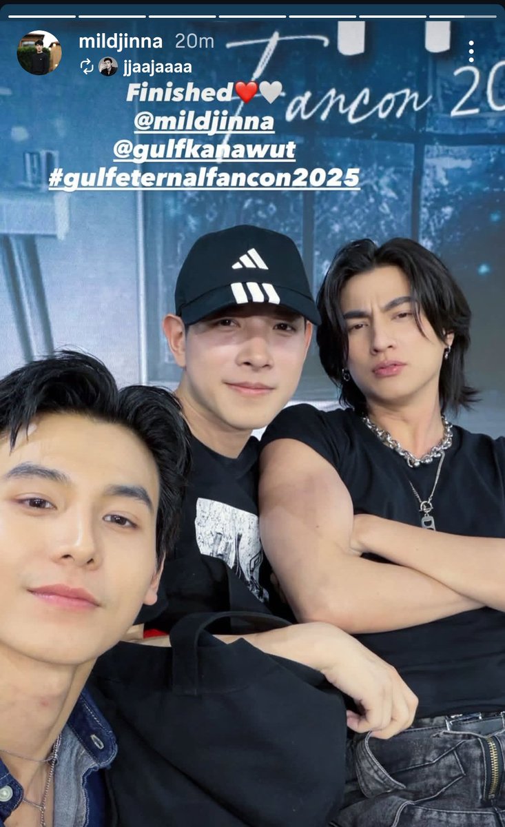 Kanawut_Nora's tweet photo. Trio return ~ 

IGS: @Teemild_ 

GULF FAN CONCERT

#GulfEternalBackHome
#GulfEternalFancon2025 
@gulfkanawut
#GulfKanawut 
@jaestsx https://t.co/xoQvB2PC11