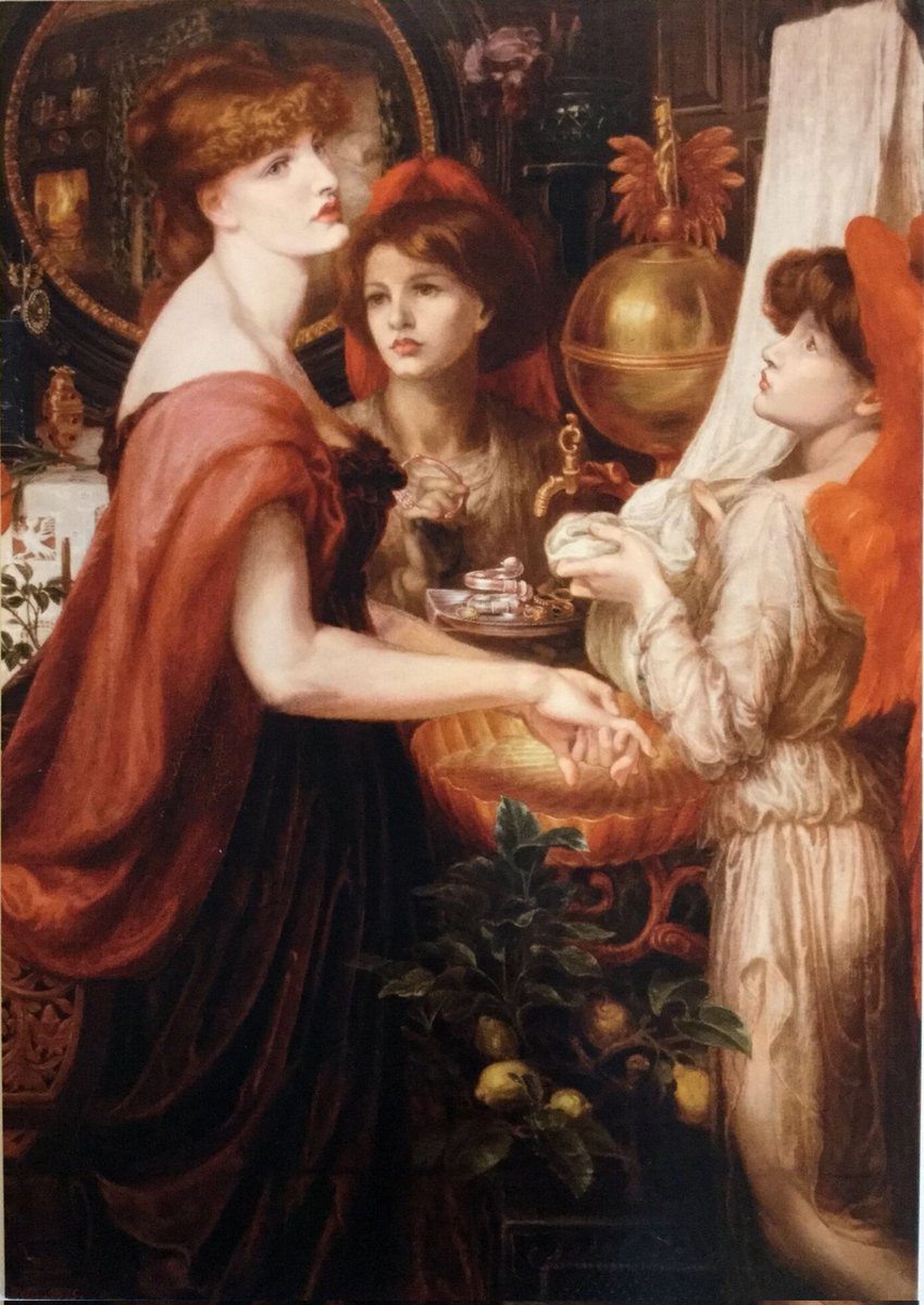 La44180's tweet photo. La Bella Mano (1875)
By Dante Gabriel Rossetti
Movement: Pre-Raphaelite https://t.co/qsAI8JbtbW