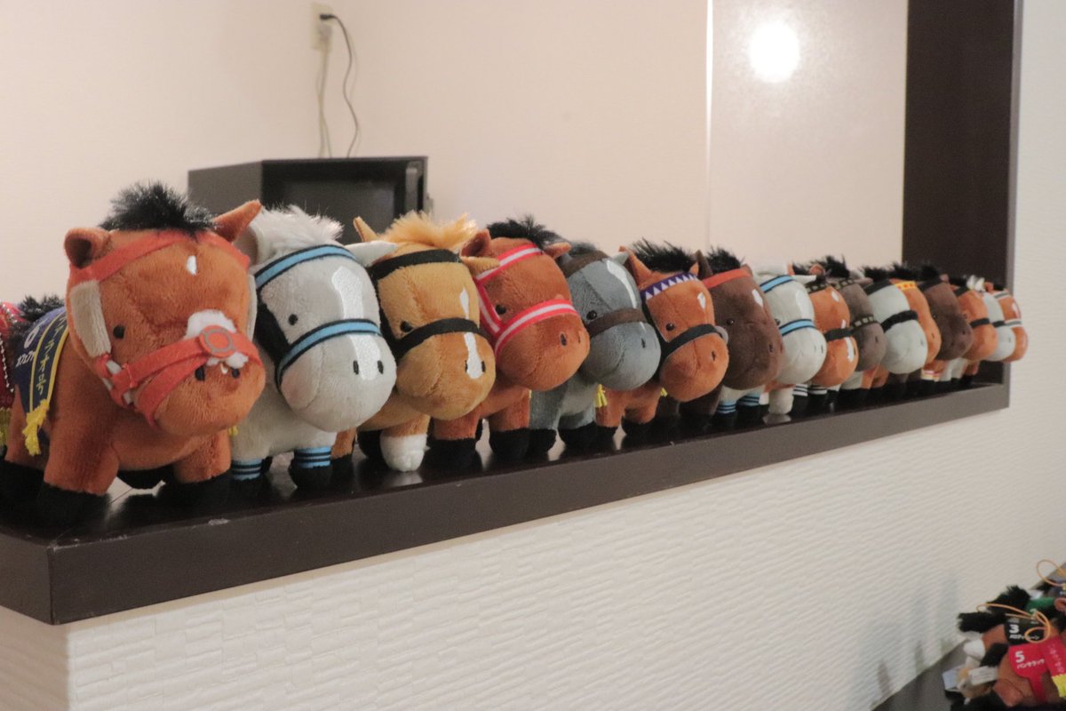 ザ・ロイヤルファミリーを見て 「なにあのかわいい馬のぬいぐるみ