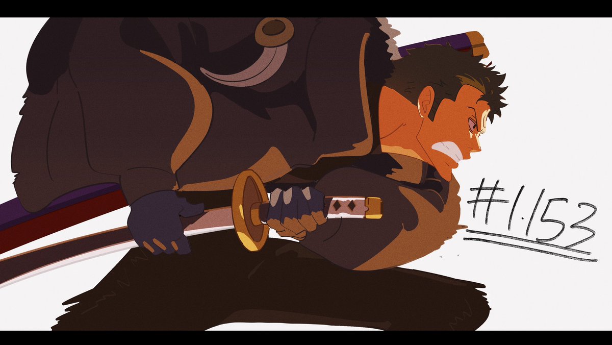 ワンピース1153話、LO/原画で参加しました。ありがとうございました！