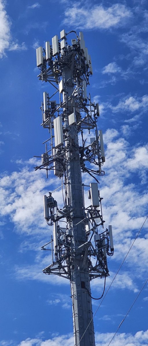 BGatesIsaPyscho's tweet image. If you seriously think this tower was erected just to give you slightly faster Internet, then you’re probably due your 14th Covid booster in annual flu jab.