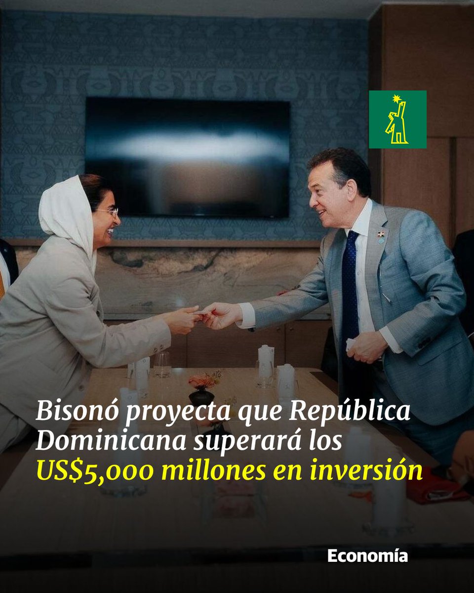 DiarioLibre's tweet photo. 💰 |#EconomíaDL| Bisonó señaló que los principales destinos de esos capitales continúan siendo zonas francas, turismo, energías renovables, comercio, industrias manufactureras e industrias creativas
🔗https://t.co/8duPuGzpjJ
#DiarioLibre #Bisonó #Comercio #InversionesRD #DesarrolloEconómico