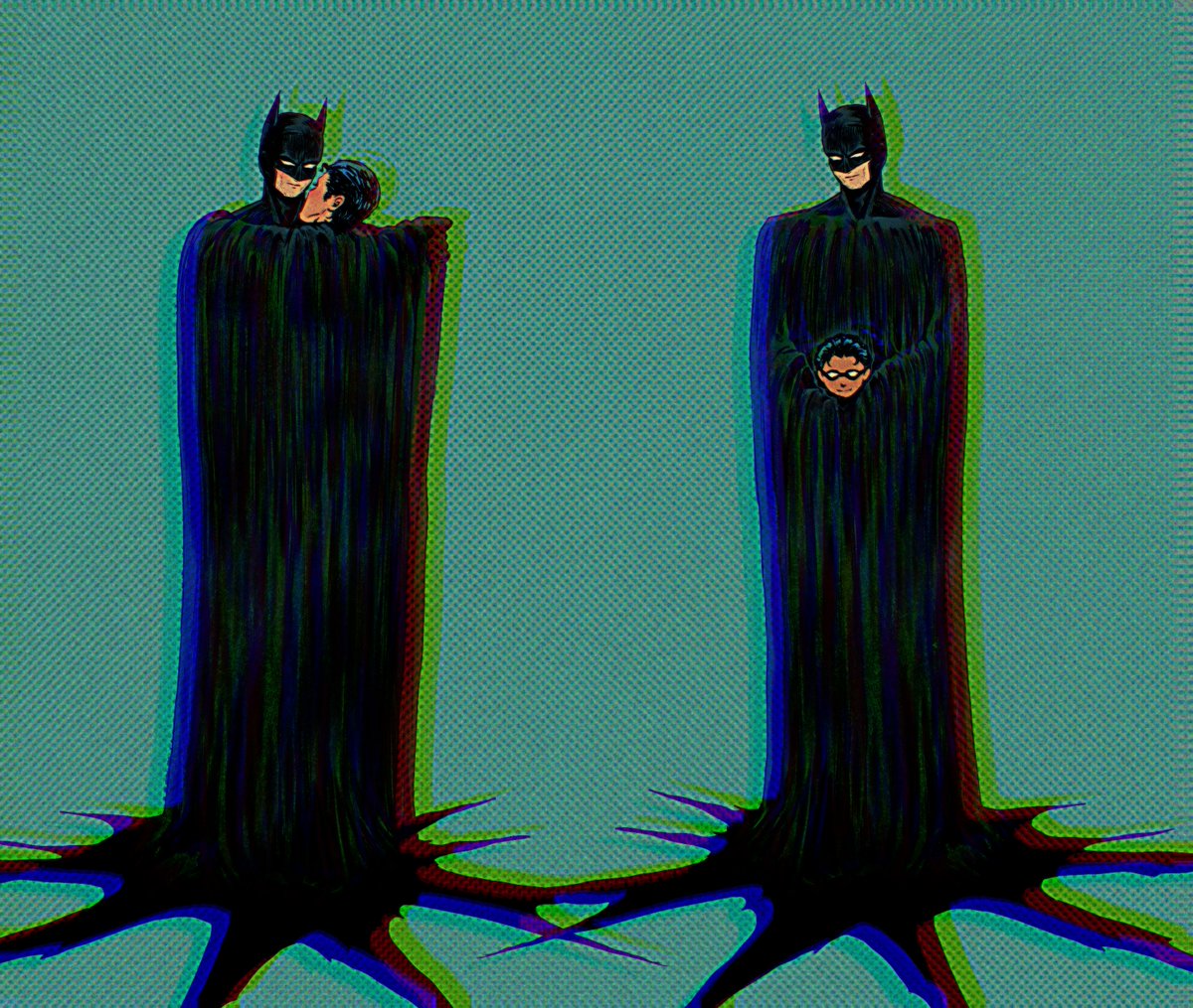 A mantle only open for the loved ones
#superbat #superman #batman #dcRobin #dickgrayson