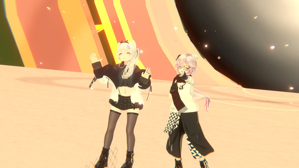 ama_vrc's tweet image. #メタのみ #YSS 
会場全体巻き込むような曲でほんとにライブに来たような感覚になりました✨
一体感をすごく感じた！
最近ハマっているグループのひとつです(*´ `*)