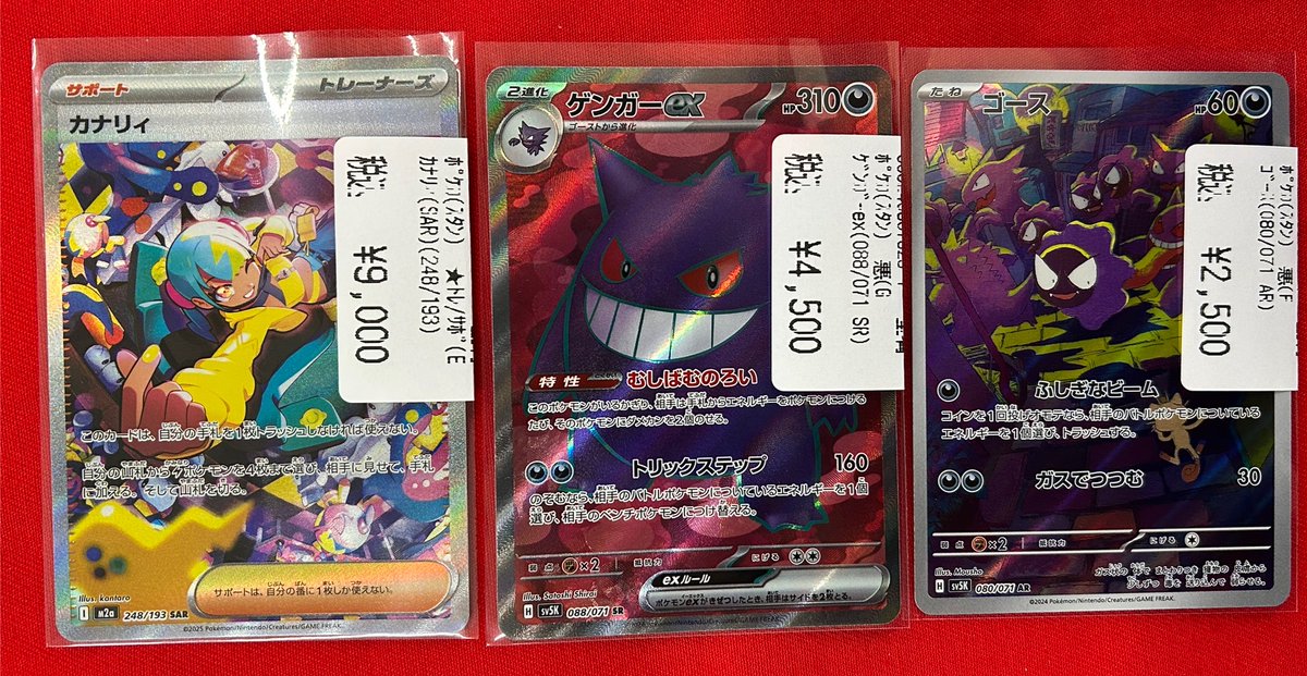 ポケモンカードゲーム】 ✨「メガカイリューex SAR」✨ ✨「カナリィ