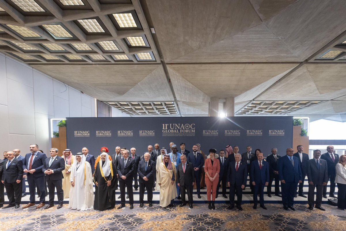 #الرياض | سمو وزير الخارجية الأمير #فيصل_بن_فرحان <a href="/FaisalbinFarhan/">فيصل بن فرحان</a> يترأس أعمال المنتدى الدولي لتحالف الأمم المتحدة للحضارات في نسخته الحادية عشرة، تحت عنوان "عقدان من الحوار العالمي: الإنجازات والتحديات والطريق إلى الأمام".

🔗 spa.gov.sa/N2465313