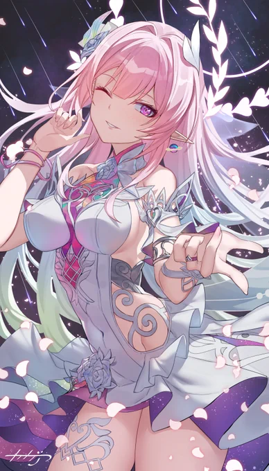 頑張って描いたキュレネちゃん