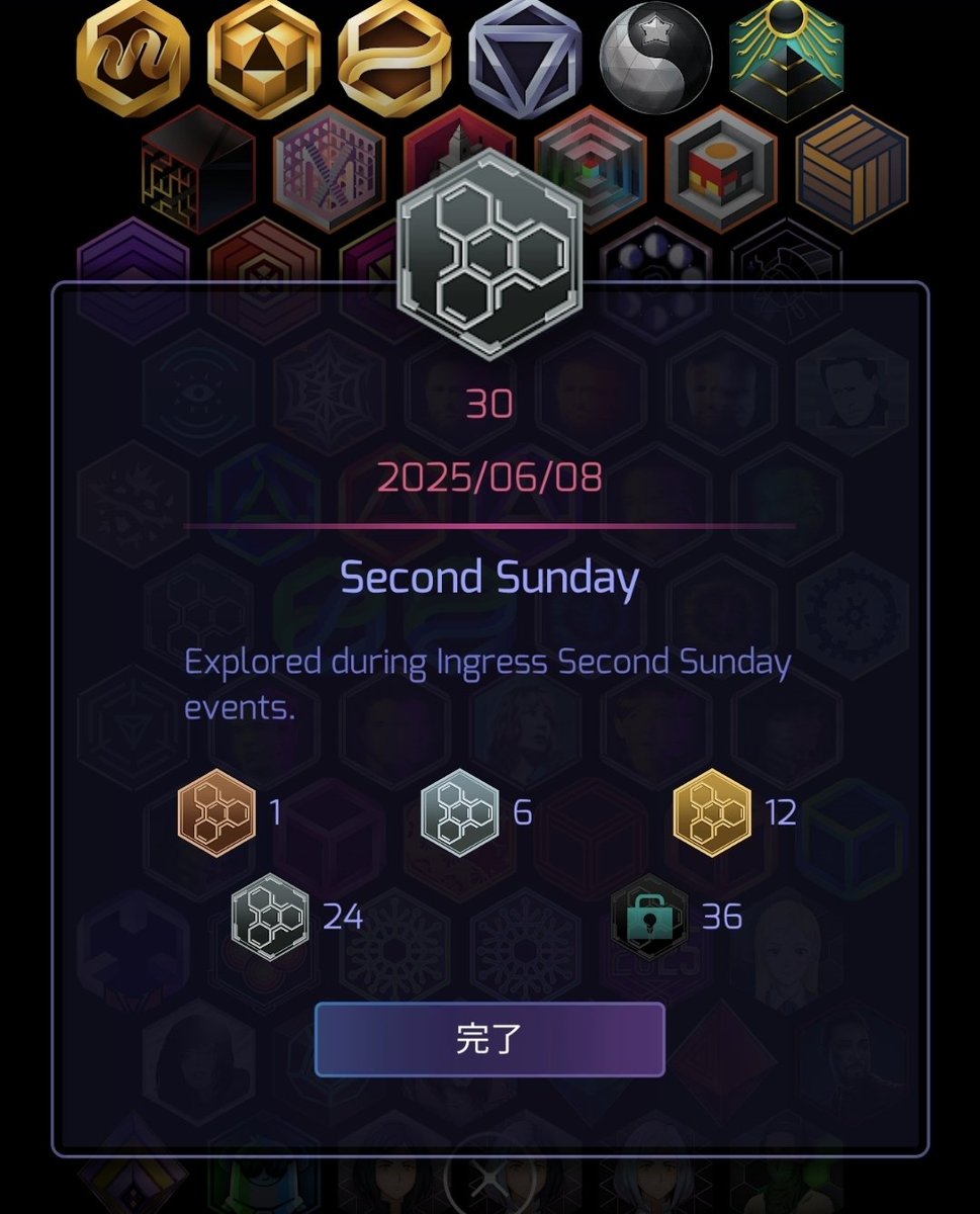 830GO1's tweet photo. SS30回目、ありがとうございました✨

#Ingress
#SecondSUNDAY https://t.co/gGfNWSZB0p