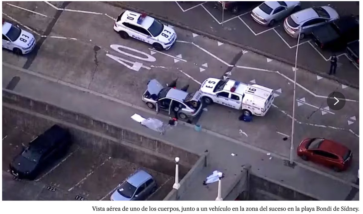 Ataque terrorista antisemita en Sidney. Más de diez muertos en el asalto a una fiesta de la Januka. El resultado de los aplausos a las manifestaciones filoterroristas de apoyo a Hamás que tanto han celebrado en Australia los bienpensantes.
Reparto de labores. Los medios y los