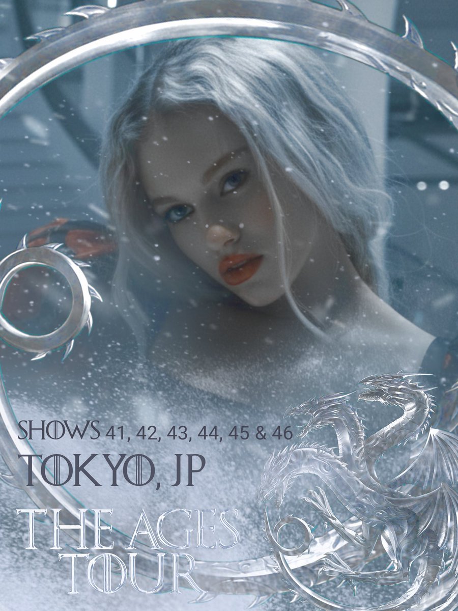 🇯🇵 Tokyo Dome — Tóquio, Japão 

The Ages Ball | SHOW 41, 42, 43, 44, 45 &amp; 46
Gates: 16:00
Showtime: 18:00
Box office: 55,000
