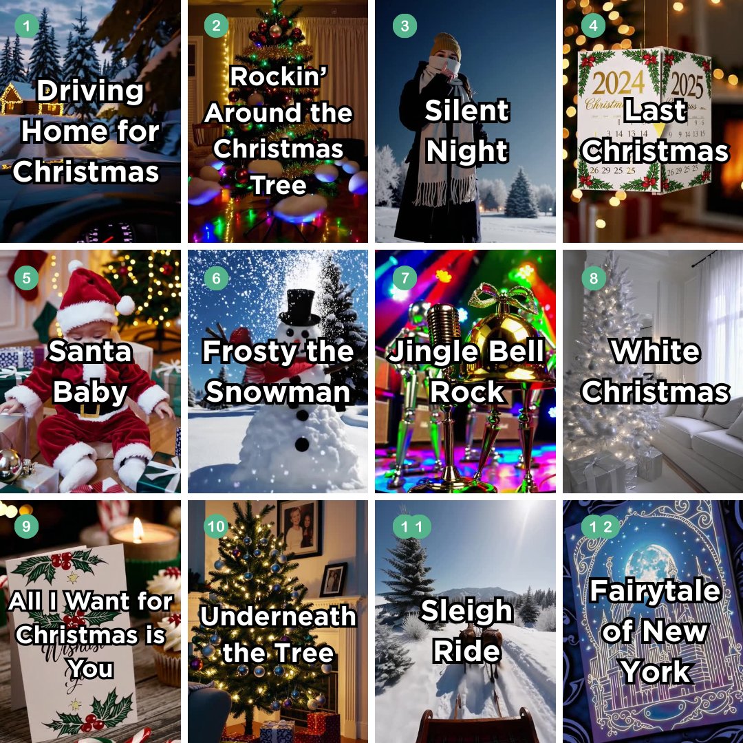 Here are all the Christmas classics from our festive competition!

How many did you guess correctly? 🎵✨ Comment below 👇 

Thanks for playing along! Merry Christmas from all of us at Stoneacre Motors! 🎅🚗