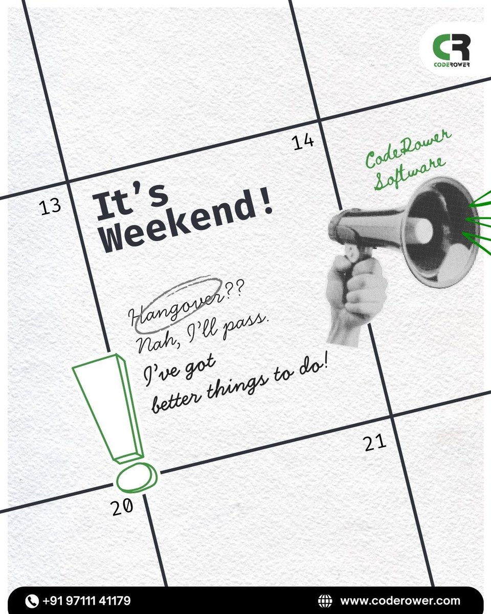 coderower's tweet image. It’s the weekend — but great ideas don’t take days off 🚀

No hangover, just high-performance code.

👉 Let’s build something powerful
🌐 coderower.com/services/enter…

#itsweekend #coderower #softwaredevelopment #weekendvibes #codinglife #humor #corporate #weekend #developerslife