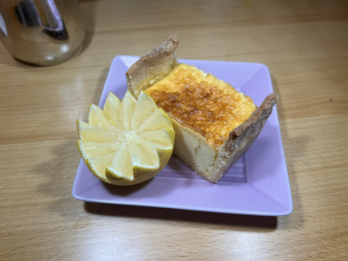 チーズタルト、これが手作りとは