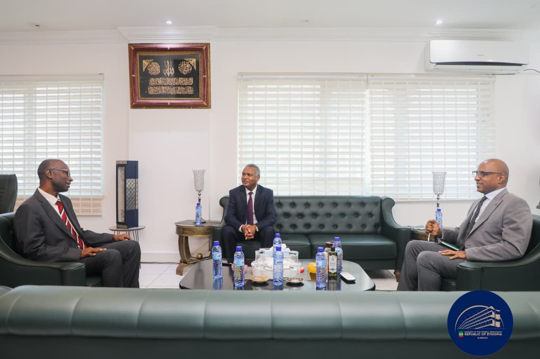 legessetulugoe's tweet photo. Today, December 14, 2025, I paid a courtesy call on H.E. Saeed Nouh Hassan,  Minister of Interior, the Republic of Djibouti. Our discussion has addressed areas of mutual interest, including the rights and well-being of Ethiopian citizens living in Djibouti. https://t.co/FVReHGrJlR