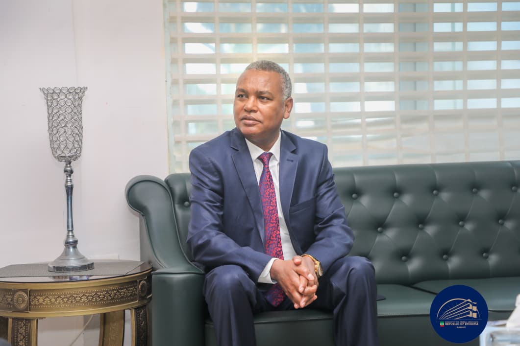 legessetulugoe's tweet photo. Today, December 14, 2025, I paid a courtesy call on H.E. Saeed Nouh Hassan,  Minister of Interior, the Republic of Djibouti. Our discussion has addressed areas of mutual interest, including the rights and well-being of Ethiopian citizens living in Djibouti. https://t.co/FVReHGrJlR