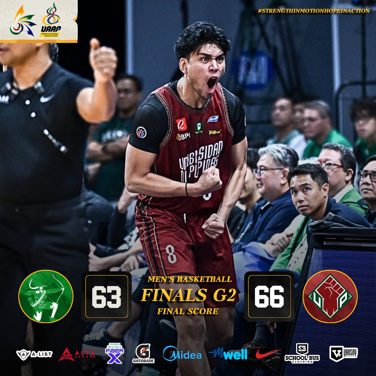 The UAAP tweet media