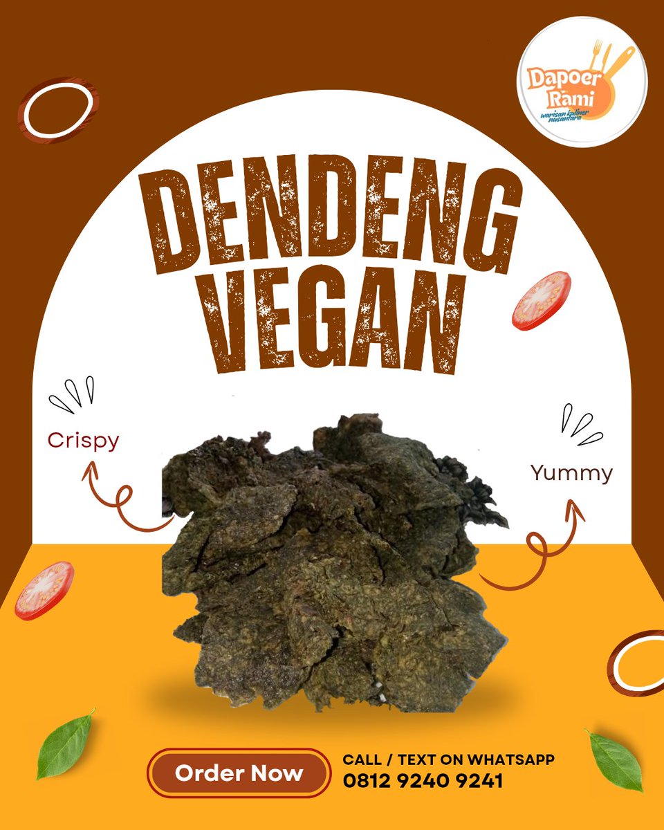 Izin Share Dendeng Vegan salah satu produk jualanku yg di produksi di Sumbar.  lagi open PO. 
Periode pesan :
 now (14) -18 Dec
Produksi : 19-20Dec
Delivery jkt : 22-24 Dec
Harga 300k/kg udh tsmsuk ongkir
<a href="/BruceEmond/">Bruce Emond</a> <a href="/arfibambani/">Arfi</a> <a href="/agussari/">Agus Sari 🌱</a> <a href="/TitiRusdi/">Titi Rusdi</a> <a href="/Adiitoo/">A D I I T O O</a> <a href="/arieparikesit/">#KelanaRasa</a>