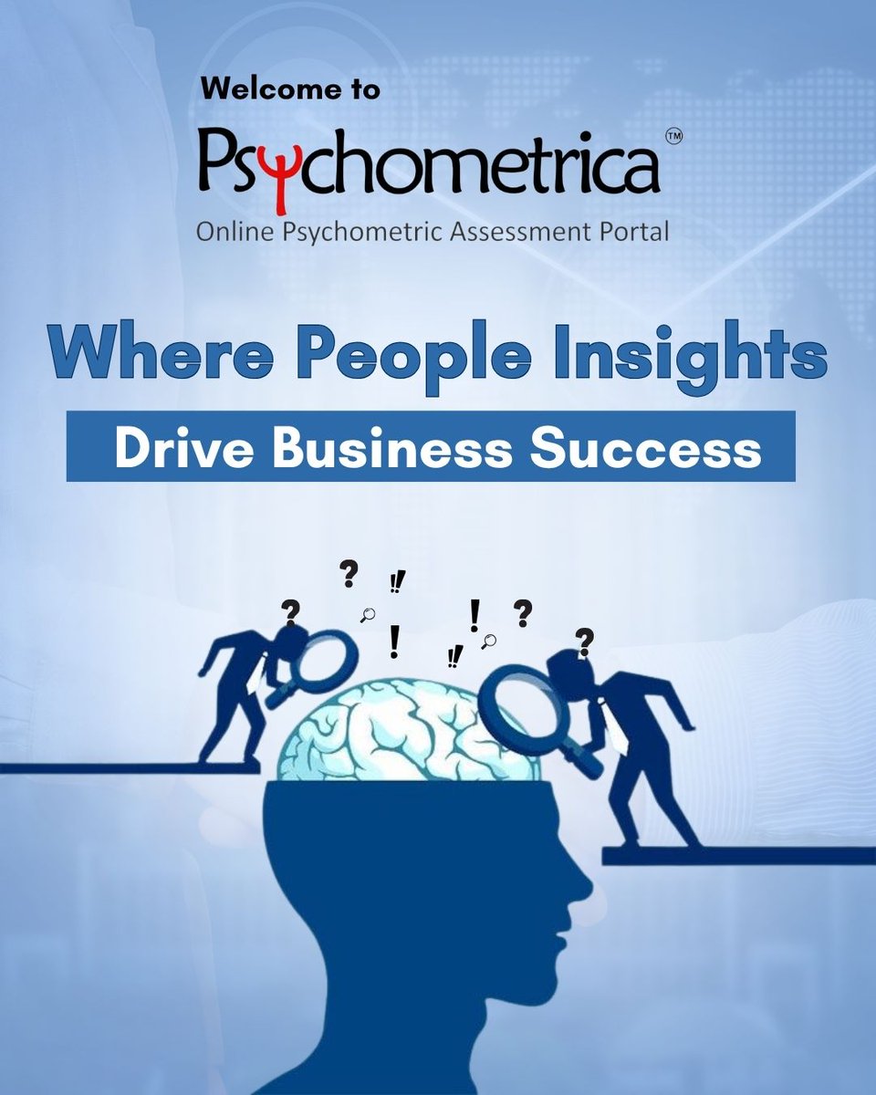 psychometric_in's tweet photo. Every successful organisation starts with understanding its people. At Psychometrica, we combine psychology &amp; data to help U hire smarter, retain talent &amp; unlock your team’s full potential. Swipe through to see how we help you make people decisions that truly matter
#HRInsights https://t.co/j5nfeAkytC