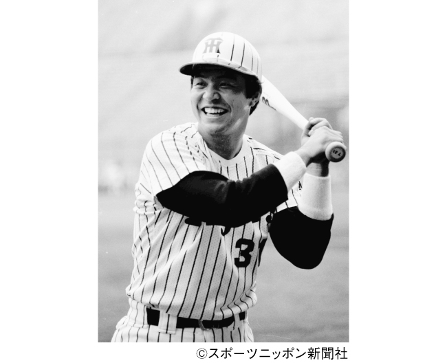 大阪タカシマヤ】 野球殿堂入り記念 #掛布雅之展 現役時代の写真パネル