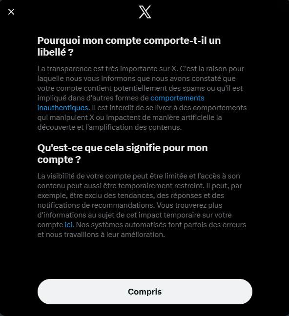 Mariekidinon's tweet photo. et voilà direct ! la liberté de penser et surtout de dire ...c'est chouette le totalitarisme ! https://t.co/AyKwt09umE