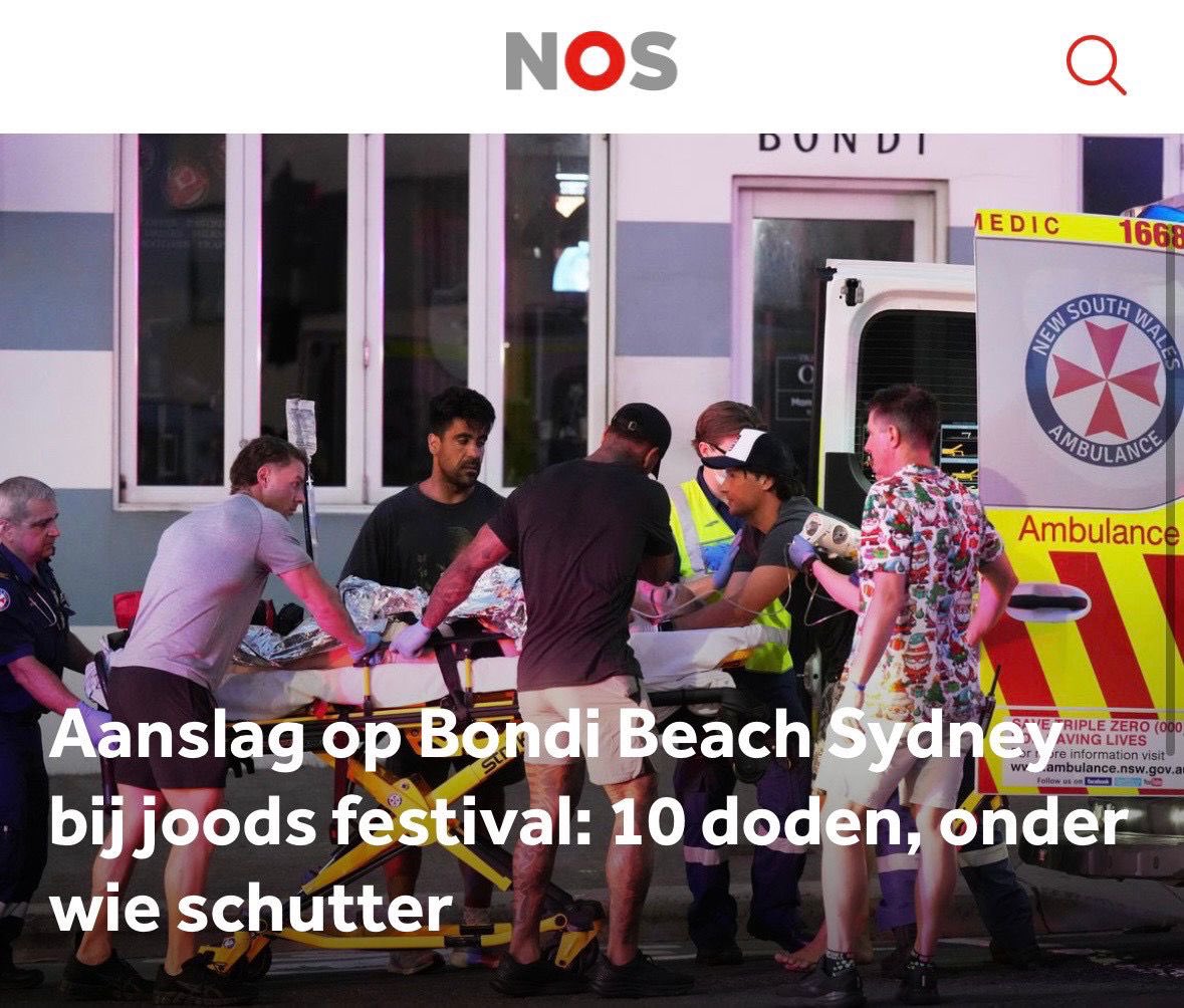 jesseklaver's tweet image. Verschrikkelijke aanslag op een Joods festival in Sydney. 

Bestrijding van antisemitisme, haat en geweld is een wereldwijde opdracht.

Mijn gedachten gaan uit naar de slachtoffers en hun naasten.