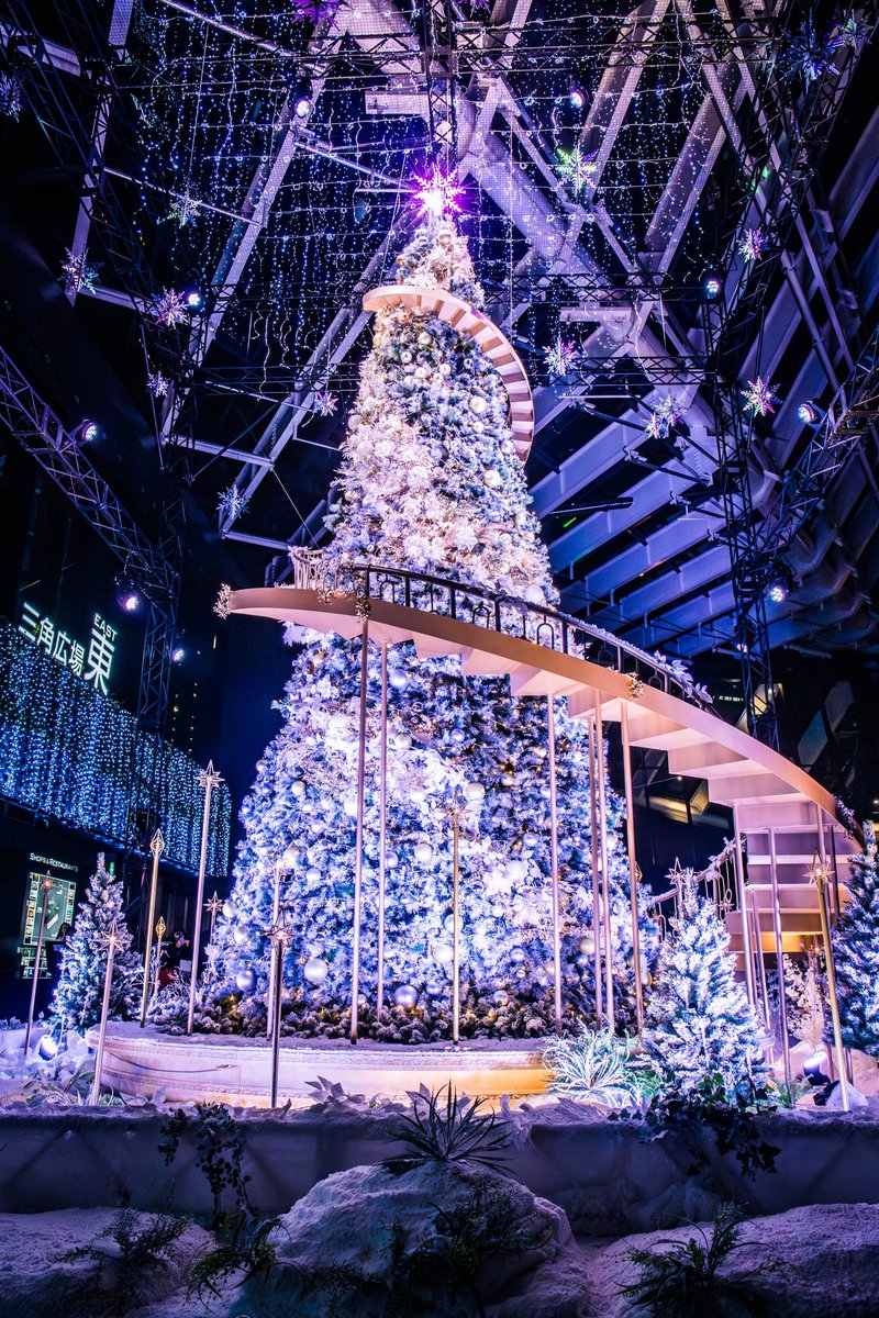 クリスマスイルミネーション クリスマスイルミネーションがXで輝く冬の風物詩