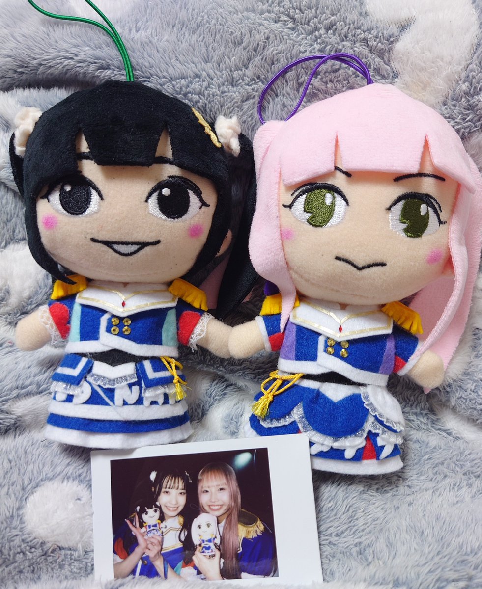 Happy Yummy Lucky Yummy衣装のぬいぐるみを作ってみました！ 2人とも