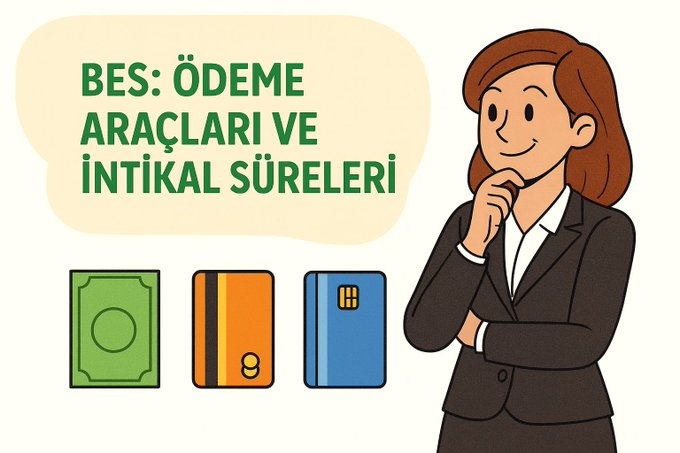 revo_hazami's tweet photo. BES: Ödeme Araçları ve İntikal Süreleri

Bu yılın devlet katkısını almak isteyenler yatırımcılar:
Ödeme yapmanız, paranın aynı gün sözleşmeye geçtiği anlamına gelmeyebilir.

BES’te süreler şöyle işler:

🟢 Nakit / Hesaptan Kesinti / Havale
→ 3–4 gün içinde sözleşmeye intikal

🟡 https://t.co/KGGXR4kTWE