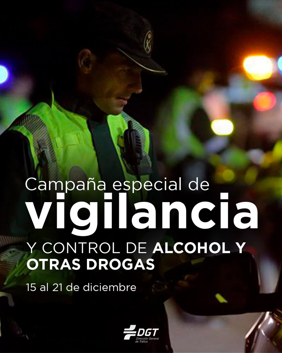 🚗✨Recordatorio IMPORTANTE​
Los controles de #AlcoholYOtrasDrogas estarán activos para que todos lleguemos a casa sin sustos.​

Es importante recordar que solo #0alcohol0consecuencias. 🫵​
#CampañaEspecialControlYVigilancia