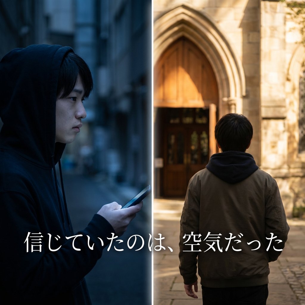 Prayer_Lawyer_'s tweet photo. 高校生の頃、私は家庭連合を批判し、
親の信仰を心ない言葉で切り捨てていました。

メディアの語る物語を疑わず、
周囲の空気に流され、「アベガー」と叫ぶ側に立った。
自分で考えているつもりで、実は何も見ていなかった。

SNSもうまく使えず、
同じ思想の中で同じ怒りを反復していただけでした。

転機は、たった一人との出会いでした。
一人の成和部長に声をかけられ、教会に足を運んだこと。
二世として、もう一度歩いてみようと思えた瞬間です。

通ううちに、
自分の中に溜まっていた歪みや憎しみが、
少しずつほどけていくのを感じました。

何かを否定することでしか
自分を保てなかった心が、
静かに洗われていく感覚。

気づけば私は、
「誰かを叩く自分」ではなく、
「自分を正そうとする自分」に戻っていました。

正しい道を、
少なくとも“覗こうとしない限り”、
人は自分を正せない。

あの遠回りも含めて、
今はそう思っています。

一信者として

#信仰二世 #再出発 #自分の言葉で考える