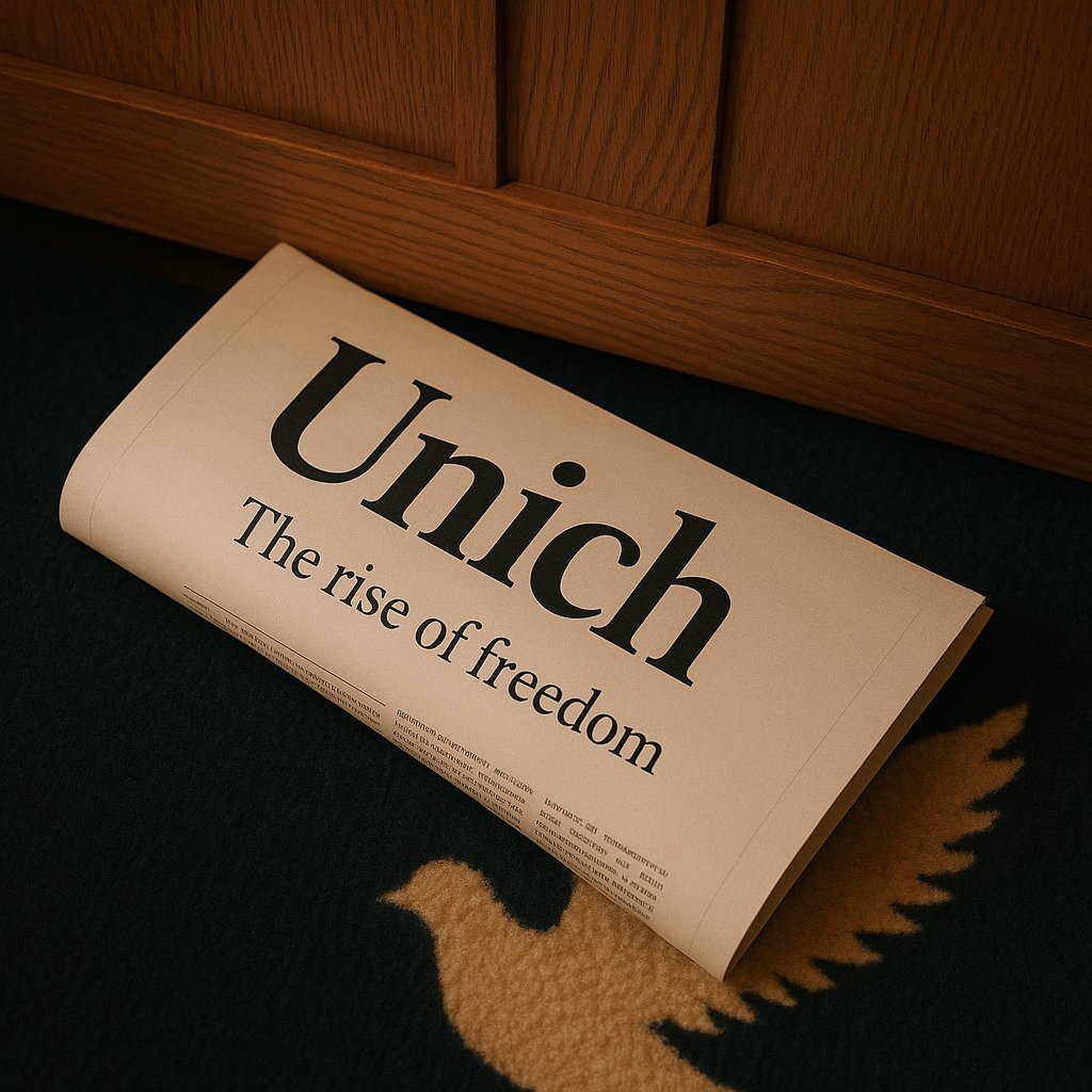 Freedom, printed daily