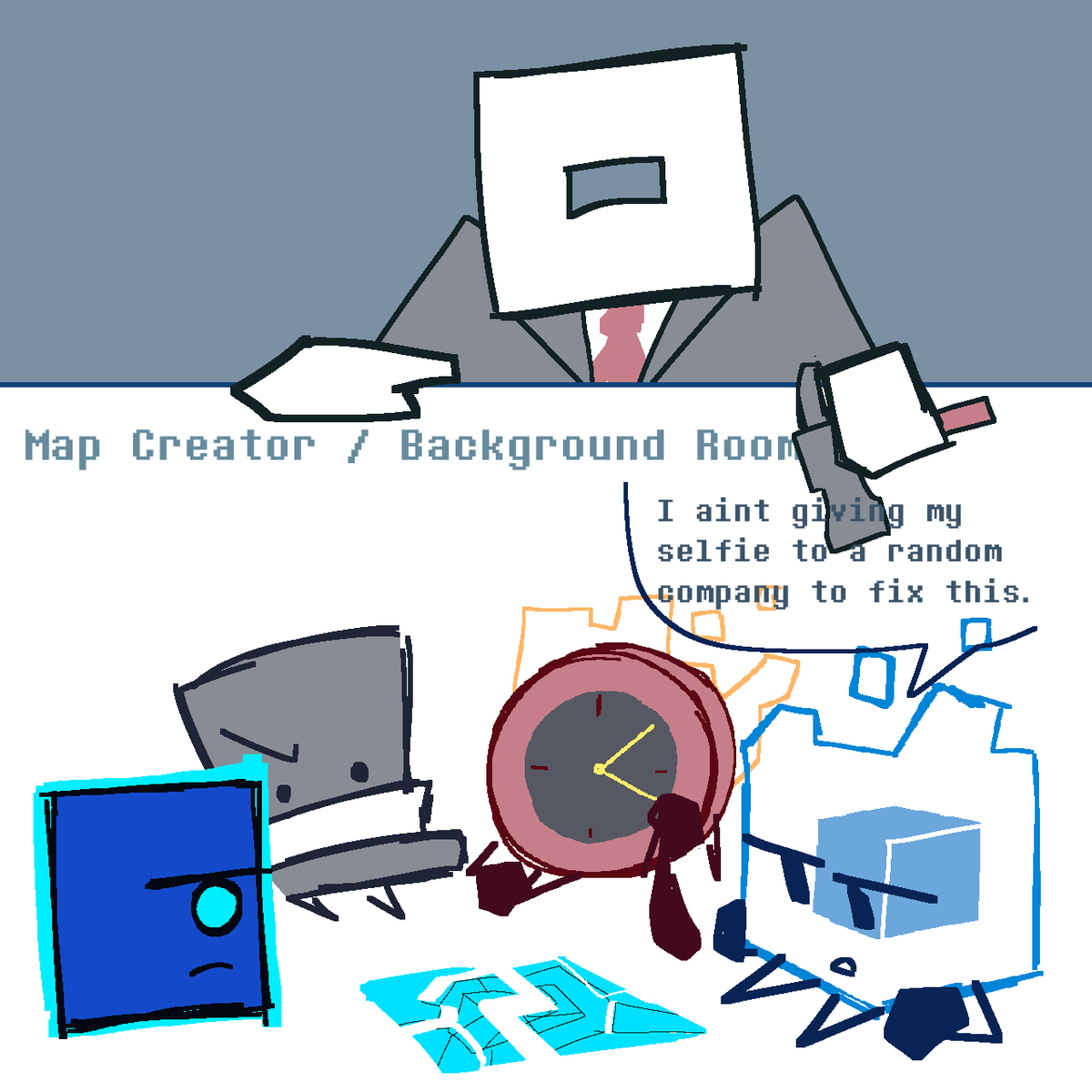 LOST NEWS

The verification in roblox were you have to send a selfie. Ye that?
Our object show LOST is being hindered by this update which is really sucks cuz we use Team Create to make the background for the project. Sadly only we can do is pass to pass file strat.
Thanks roblox