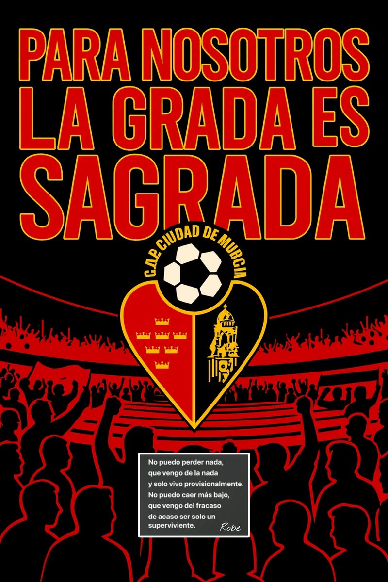 worker1945's tweet image. Hoy juega el Ciudad.
#ProhibidoRendirse