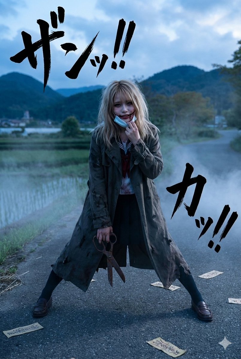 AI_GIRL_DESIGN's tweet image. 分かるかな？
何故か最後の大入道だけキャラ変わっちゃいましたが、これは面白いですね。ハロウィンの時に欲しかった😃