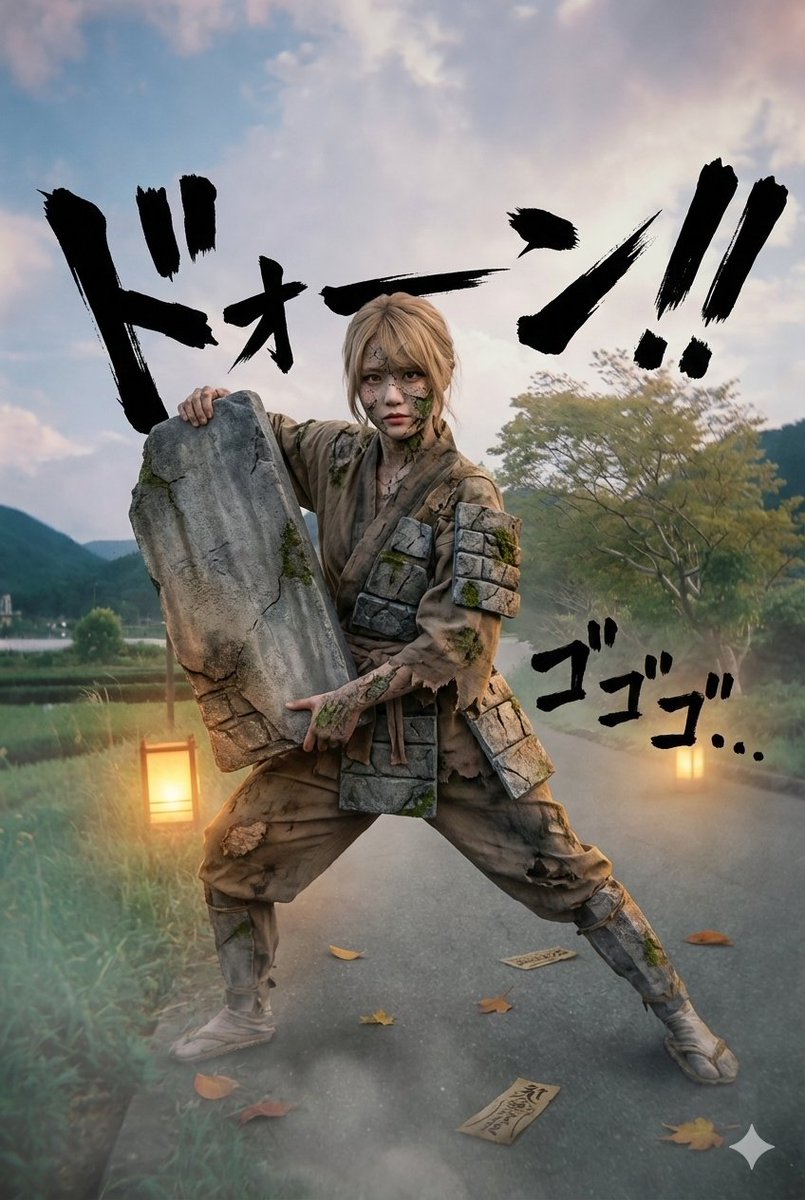 AI_GIRL_DESIGN's tweet image. 分かるかな？
何故か最後の大入道だけキャラ変わっちゃいましたが、これは面白いですね。ハロウィンの時に欲しかった😃