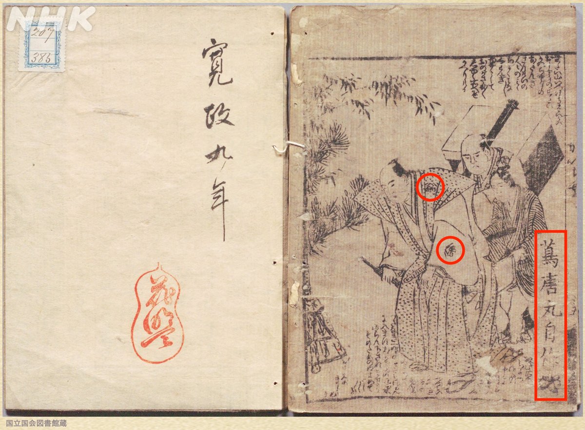 🔍『身体開帳略縁起』 蔦重自作黄表紙の第二弾で、遺作となった作品