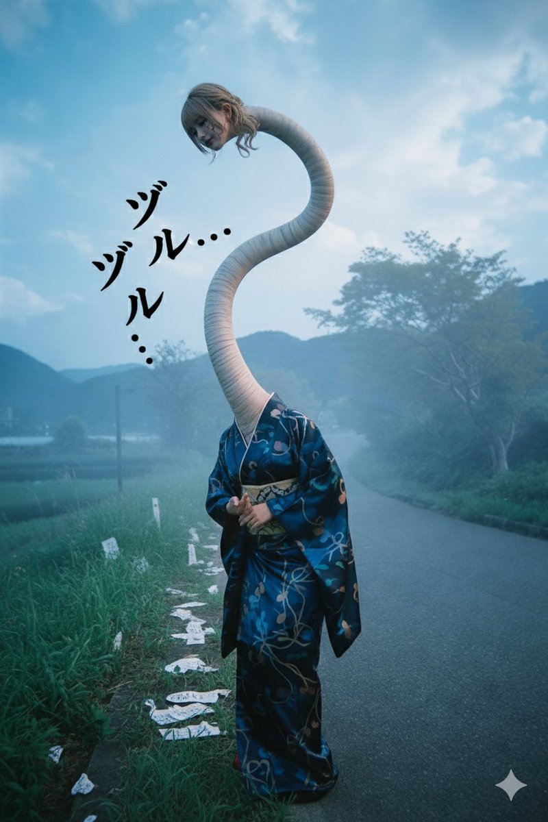 AI_GIRL_DESIGN's tweet image. 分かるかな？
何故か最後の大入道だけキャラ変わっちゃいましたが、これは面白いですね。ハロウィンの時に欲しかった😃