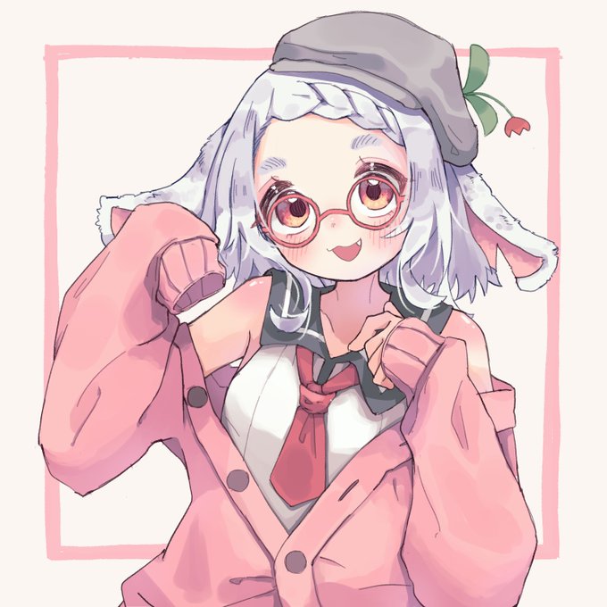 えへへ～おじさんに勝てるかな～??? #んも絵部 いじぴく先生()にskebで描いて頂きました きゅるんきゅるんのおめめが最高にかわいいね!本当暖かいカラーリングがすっごく好きなんだ! ぜひ君もフォローしちゃおうね!