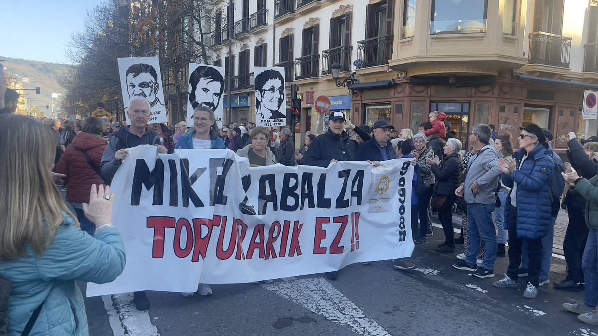 Egia eta justizia, Mikel Zabalza 40 urte.