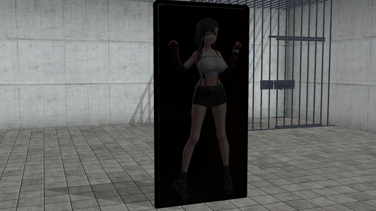 harusame_aoneko's tweet photo. 見せしめに垂直に立たされた
バキュームベッドに入れられるティファ(FF7)
中身が見えるようように少し透過させてください
#odaibako_harusame_aoneko https://t.co/18fjzqoooi