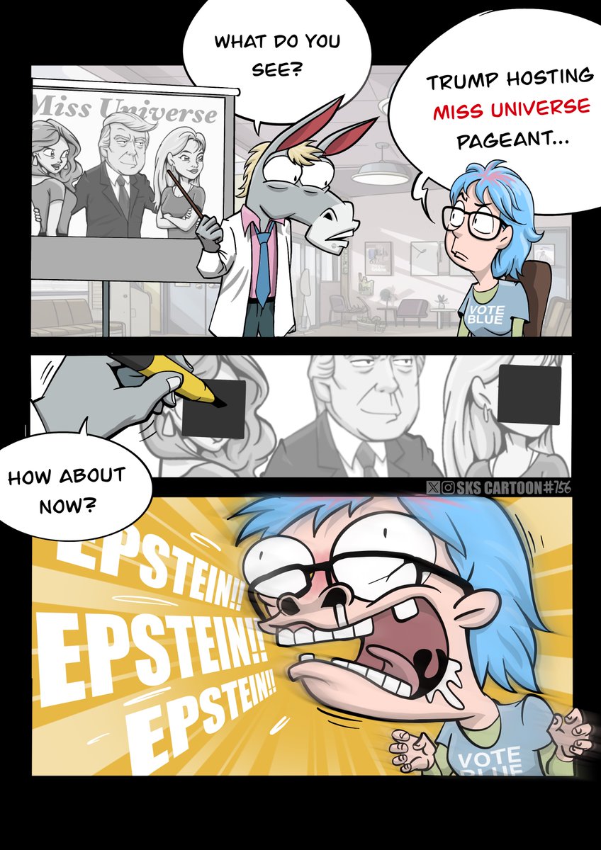 skscartoon's tweet image. One had to envy the left as their supporters are so easy to control.