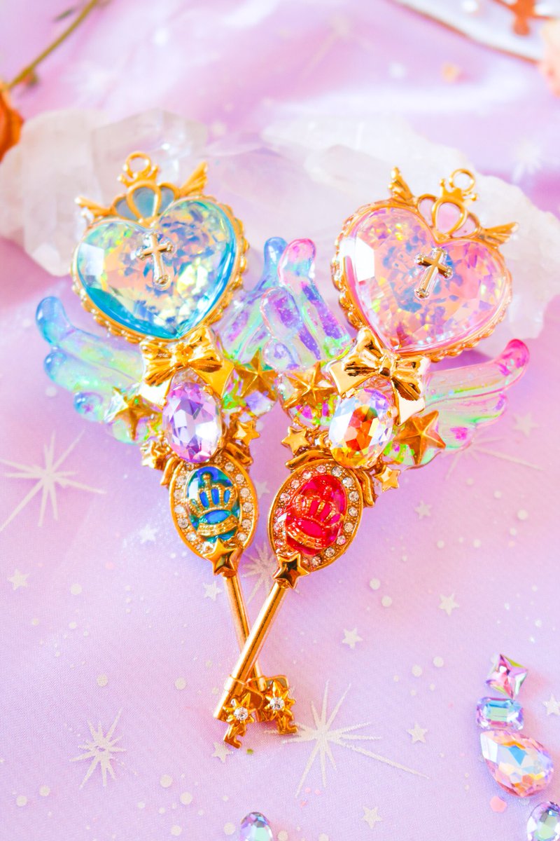 ハレルヤバレリーナは、オリジナルの魔法少女の変身アイテムの制作と